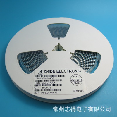 【SMBJ48A瞬態(tài)抑制二極管貼片TVS正品ZHIDE志得原廠現貨制造商15+】價格,廠家,圖片,其他二極管,常州志得電子-